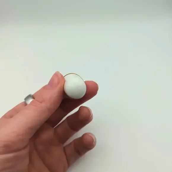 VTG AFB Thimble Sneezy Bone China Disneys Snow White Gold Trim Collectible - Picture 7 of 9